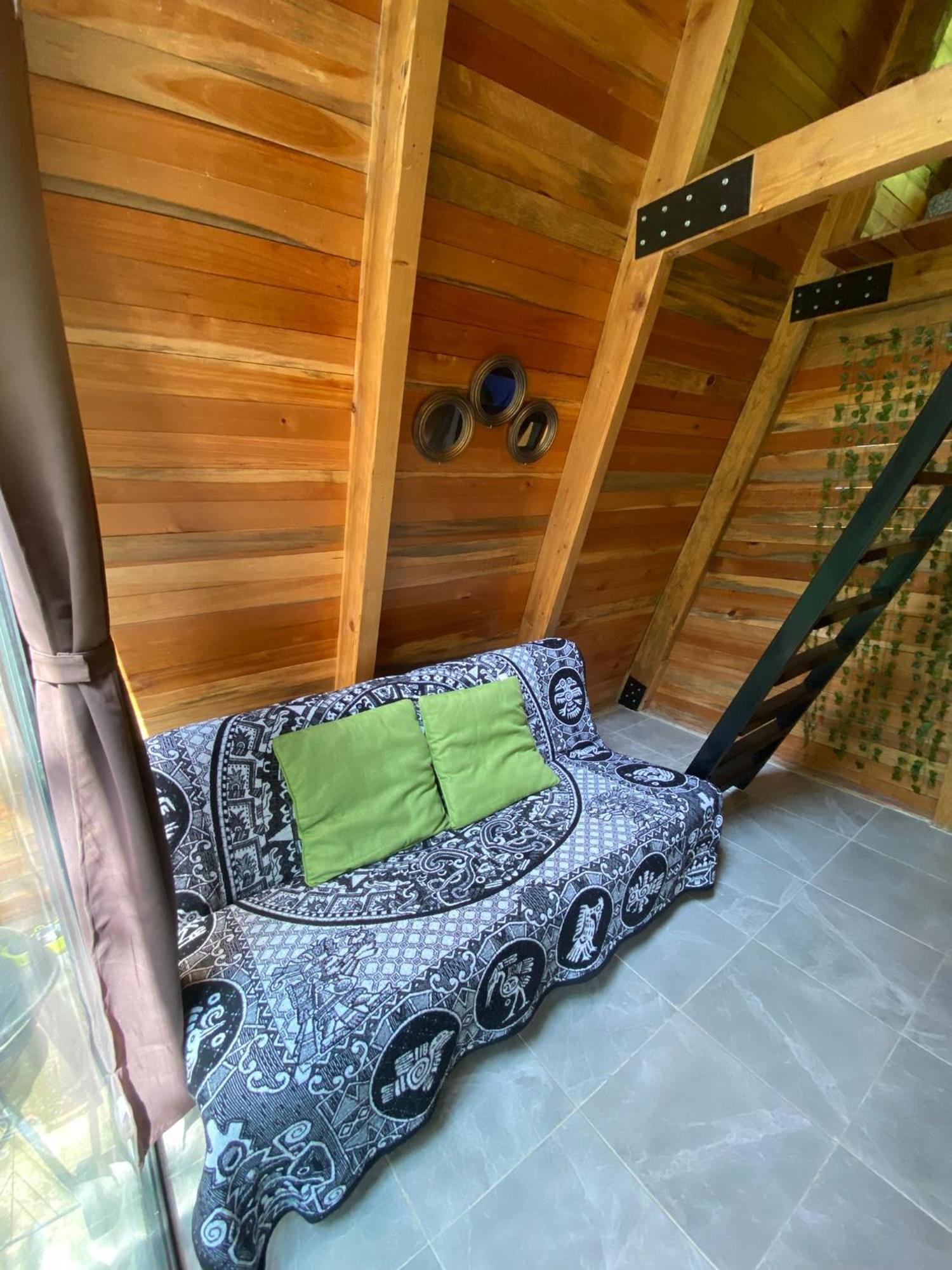Cabanas Alpina, Romantica Y Acogedora A 10 Minutos Del Centro Tepoztlán Habitación foto